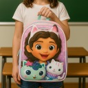 3D РЮКЗАК - КОТЯЧИЙ БУДИНОЧОК ГАБІ ШКІЛЬНИЙ ПОРТФЕЛЬ ШКІЛЬНІ РЮКЗАКИ ДЛЯ ДІТЕЙ замовити