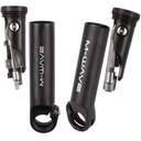 Rogi rowerowe ALU M-Wave 100 mm + zestaw 15 NARZĘDZI chowanych w rogi