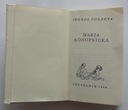 STARA KSIĄŻKA M. KONOPNICKA 1960 - POECI POLSCY Wydawnictwo inne