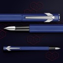 Перьевая ручка CARAN D'ACHE 849 Fluo Line M синяя