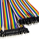 Провода кабели 40 шт перемычки по 20 см Мужской - Мужской Arduino Raspberry GPIO