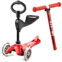 Детское кресло Mini Micro Deluxe 3 в 1, красный самокат