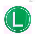 НАКЛЕЙКА L ЗЕЛЕНАЯ