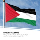 Dekoracyjne święto flagi Palestyny Marka bez marki