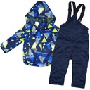 КОМБИНЕЗОН ЗИМНИЙ DINO, двухсекционный, цвет зеленый, размер 110.