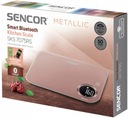 Электронные кухонные весы с приложением Bluetooth Sencor Smart RoseGold 5kg