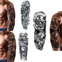 МОЮЩАЯСЯ ТАТУ ВРЕМЕННАЯ ВОДЯНАЯ РУКАВА ЛЕВ НАБОР ИЗ 3 САМЫХ МОДНЫХ ДИЗАЙНОВ