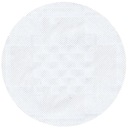 Скатерть белая бумажная в рулоне, 200 метров, дамаск