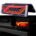 2x LED L+P TYPE LAMP FOR TROLLEY TRUCK LAWS