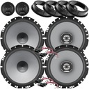 ALTAVOCES HERTZ 165MM PARA VW BORA JETTA 4 GOLF 4 PASSAT B5 VAG PRZOD+ PARTE TRASERA 