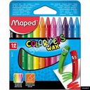 MAPED Pastelky Colorpeps sviečky 12 farieb Farba viacfarebná