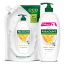 ГЕЛЬ ДЛЯ ДУША PALMOLIVE NATURALS MILK&MEDY И РЕЗЕРВ 1л