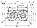 nrf> VENTILÁTOR CHLADIČA 47673 Typ auta Osobné autá