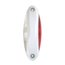 ЛАМПОЧКА ГАБАРИТ LED (СВІТЛОДІОД) BIALO-CZERWONA12V 24V БІЛА  (17412940488) фото min 8
