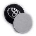 ЭМБЛЕМА НАКЛЕЙКА С ЛОГОТИПОМ TOYOTA НАКЛЕЙКА 60 мм ЧЕРНАЯ