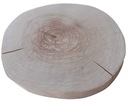 Plastry drewniane krążki brzoza BEZ KORY 20-23 cm