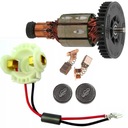 РОТОР УГЛОВОЙ ШЛИФРОВОЧНОЙ МАШИНЫ DGA452 BGA452 + ЩЕТКИ