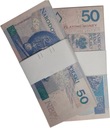 Банкноты польских злотых, обучающие игры, развивающие игры, 50 x 50 злотых, шт.