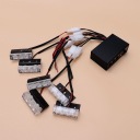 WIRELESS LIGHTING STROBOSKOPOWE LED DO POJAZDOW Z STAND MAGNETIC DO MESSAGE W SYTUACJACH EMERGENCY  photo 7