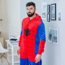 Комбинезон-пижама Кигуруми, костюм Человека-паука, маскировка, размер XL: 175–185 см