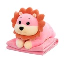 розовый лев талисман подушка с одеялом покрывало 3 в 1