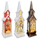 Рождественская церковь ВИТРАЖ СОБОР 21см