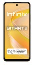 Смартфон Infinix SMART 8 3 ГБ/64 ГБ 4G (LTE) золотой
