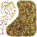 Чай зеленый малиново-липовый RASPBERRY LIME сублимированная малина 50 г