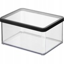 Контейнер для еды Rotho Loft 2,25 л, черный