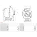 ALTERNADOR AS-PL A4083 