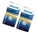 PHILIPS CR1620 литиевая батарея 3 В 2 шт.