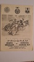 СПАРТА ВРОЦЛАВ - ОСТРОВИЯ ОСТРОВ WLKP 09.09.1990 ПРОГРАММА SPEEDWAY ЗАВЕРШЕНА