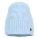 Женская зимняя шапка из ангоры KAJA Blue