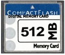 Карта памяти CompactFlash CF 512 МБ