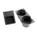 POIGNÉE SUR GODETS BOISSONS CUPHOLDER MONETNIK VERS BMW E46 KITphoto 12