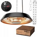 PROMIENNIK LAMPA GRZEWCZA WISZĄCA 1500W PILOT NEO