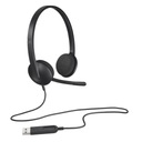Słuchawki Logitech H340 981-000475 (kolor czarny) Waga produktu 120 g