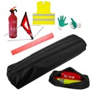 КОМПЛЕКТ ОГНЕТУШИТЕЛЯ 1кг ТРЕУГОЛЬНЫЙ ЖИЛЕТ ПЕРЧАТКИ