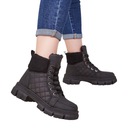 ЧЕРНЫЕ ЖЕНСКИЕ БОТИНКИ HOGENAF 40