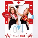 Праздничный набор для фотобудки ДОКТОР