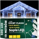 ДЛИННЫЕ РОЖДЕСТВЕНСКИЕ СВЕТИЛЬНИКИ, НАРУЖНЫЕ 500 СВЕТОДИОДНЫХ ВСПЫШОК 19M С ТОЛСТОЙ ВСПЫШКОЙ