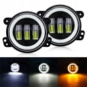 4 ДЮЙМА ФАРА LED (СВІТЛОДІОД) ПЕРІД ФАРА RETRO МОТОЦИКЛЕТНА УПРАВЛІННЯ 2ШТ  (18783169481) фото min 12