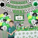 Набор на день рождения, украшения, воздушные шары, гирлянда на день рождения футболиста