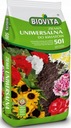BIOVITA ZIEMIA UNIWERSALNA PODŁOŻE DO KWIATÓW Z NAWOZEM 50 L