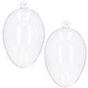ЯЙЦО АКРИЛОВЫЕ ШАРИКИ АКРИЛОВЫЕ ШАРЫ ПРОЗРАЧНЫЙ ОВАЛ 7см x2
