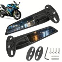 2 CV RÉTROVISEUR RÉTROVISEURS VERS YAMAHA YZF R6 R1 R25 R3 R125 R15photo 1