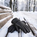 REKAWICE С ПОДОГРЕВОМ USB КОЖАНЫЕ ЗИМНИЕ ЭЛЕКТРИЧЕСКОЕ УНИВЕРСАЛЬНЫЕ DO ЕКРАНА  фото 12