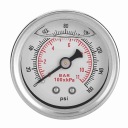 МАНОМЕТР ТИСКУ ПАЛИВА WYPELNIONY CIECZA 0-160 PSI DO РЕГУЛЮВАННЯ МАСТИЛА W SAMOCHODZIE  (18170477294) фото min 5