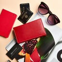 Женский кожаный кошелек BETLEWSKI, кожа RFID, отделения для карт, красный