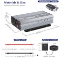 ПЕРЕТВОРЮВАЧ GIANDEL 2000W 12V  (17790796173) фото min 5